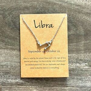 LIBRA Constellation Necklace 🌌